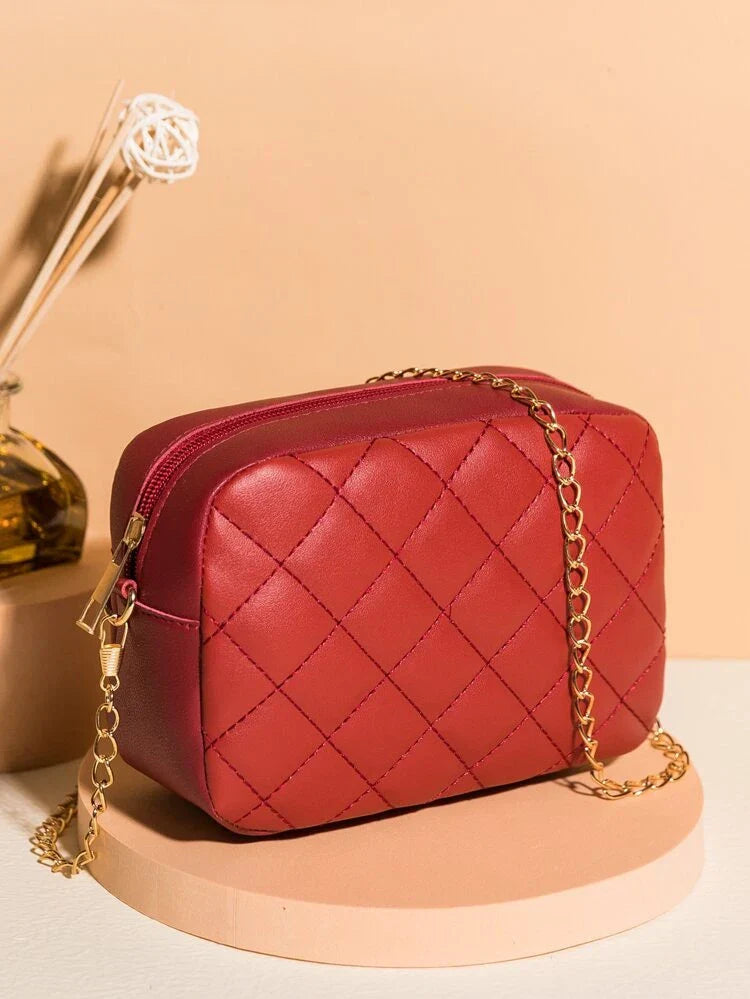 Crossbody 10 - Maroon