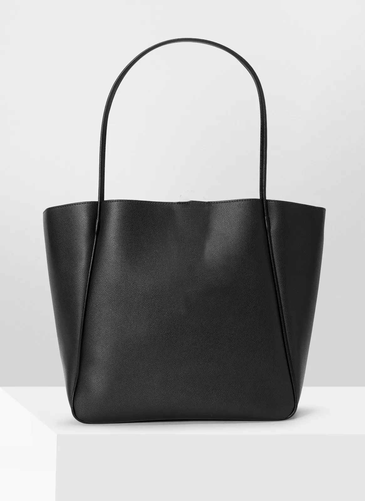 Pyramid Black Tote Bag