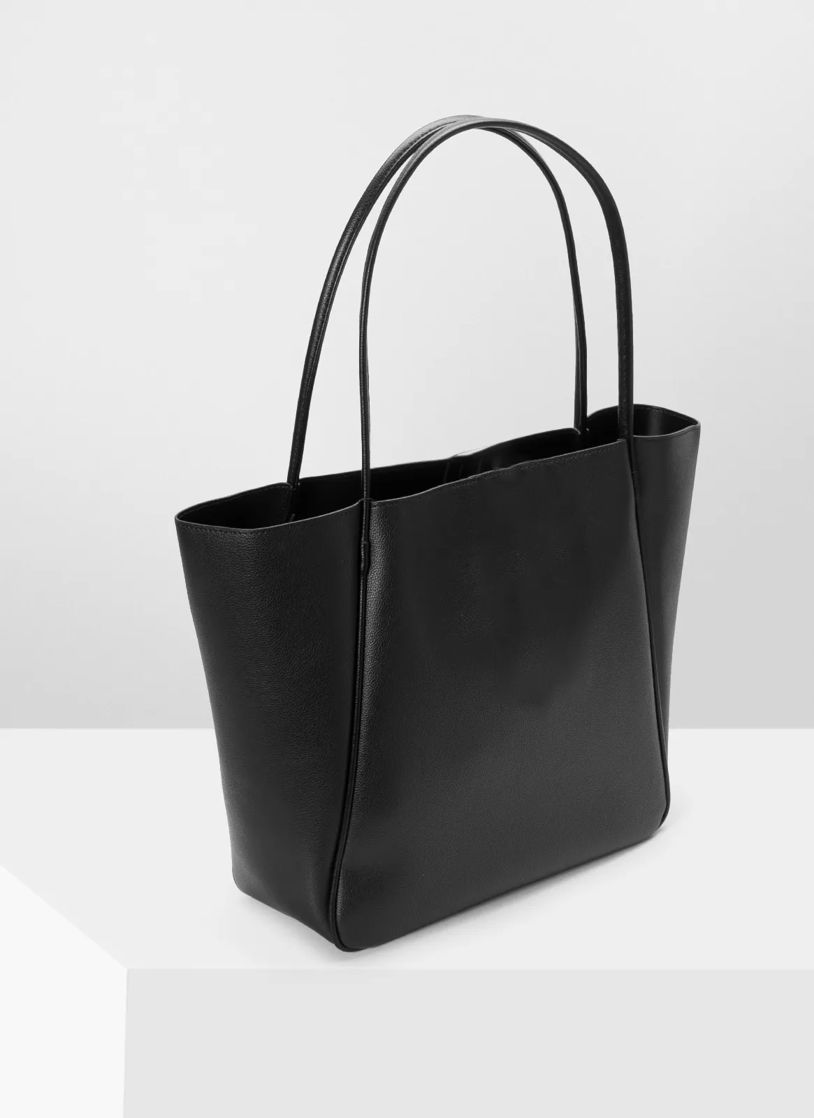 Pyramid Black Tote Bag