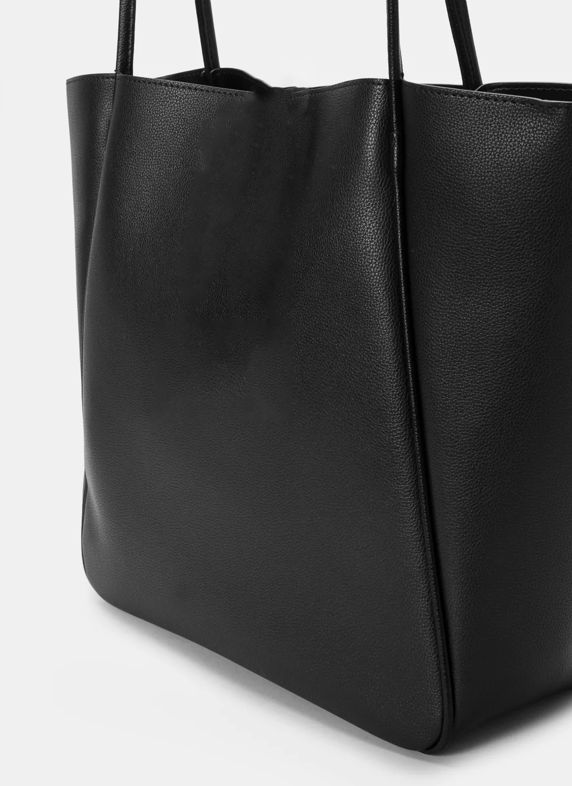 Pyramid Black Tote Bag