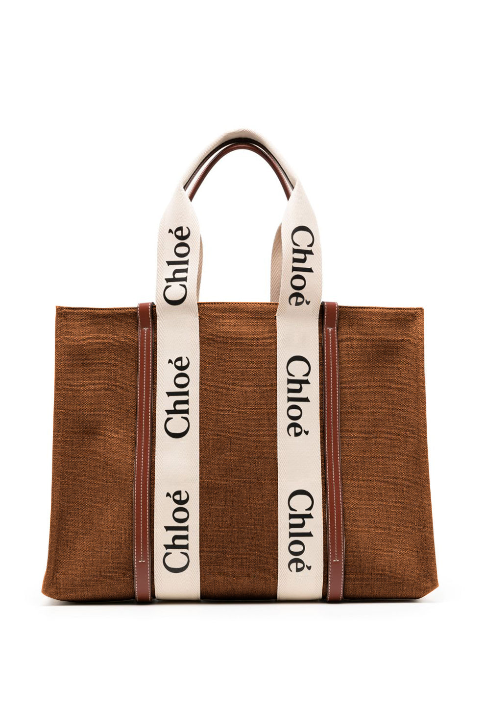 Chloe Canvas Tote 51 - Brown