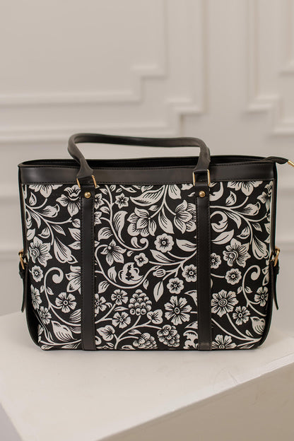 Strap Canvas Tote 34