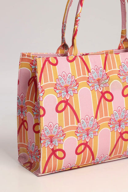 Canvas tote 30 (pink ribbon)